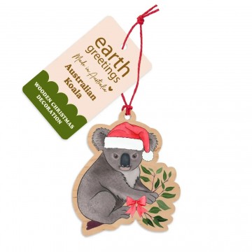 Wooden Christmas Decoration | Australian Koala Wooden Christmas Decoration | Australian Koala